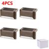 4-32pack Warm White Solar LED Step Lights Waterproof Outdoor Garden Path Stair Balcony Night Light Patio Fence Light Decoration