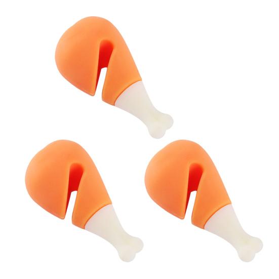 3Pcs Silicone Pot Lid Anti-spill Rack Chili Pepper Pot Lid Lifter Heat-Resistant Anti-Overflow Kitchen Tool