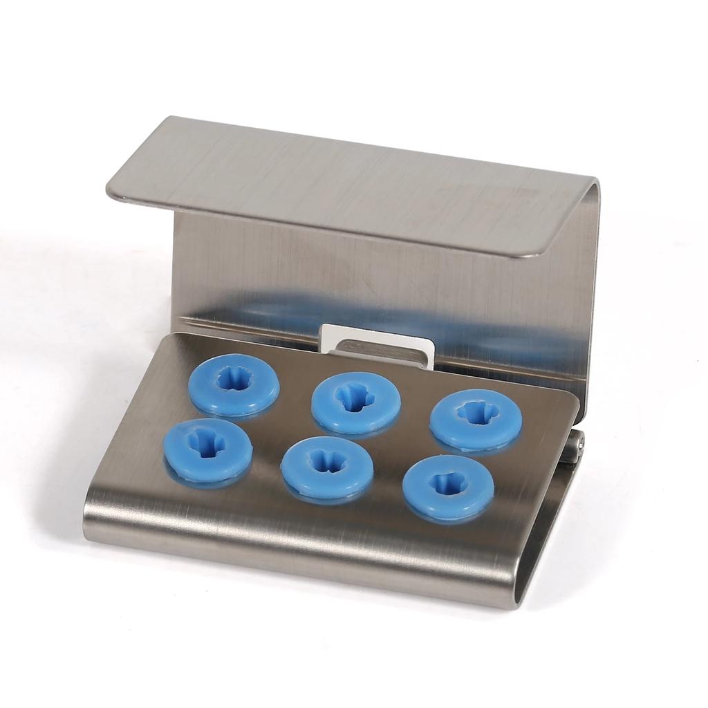 1Pc Stainless Steel Dental Ultrasonic Scaler Tip Holder Stand Fit EMS SATELEC KAVO NSK SIRONA Tips Autoclavable