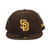 New Era Кепка 9FIFTY Мужская Бейсбольной Лиги MLB Сан-Диего Падрес Коричневая
