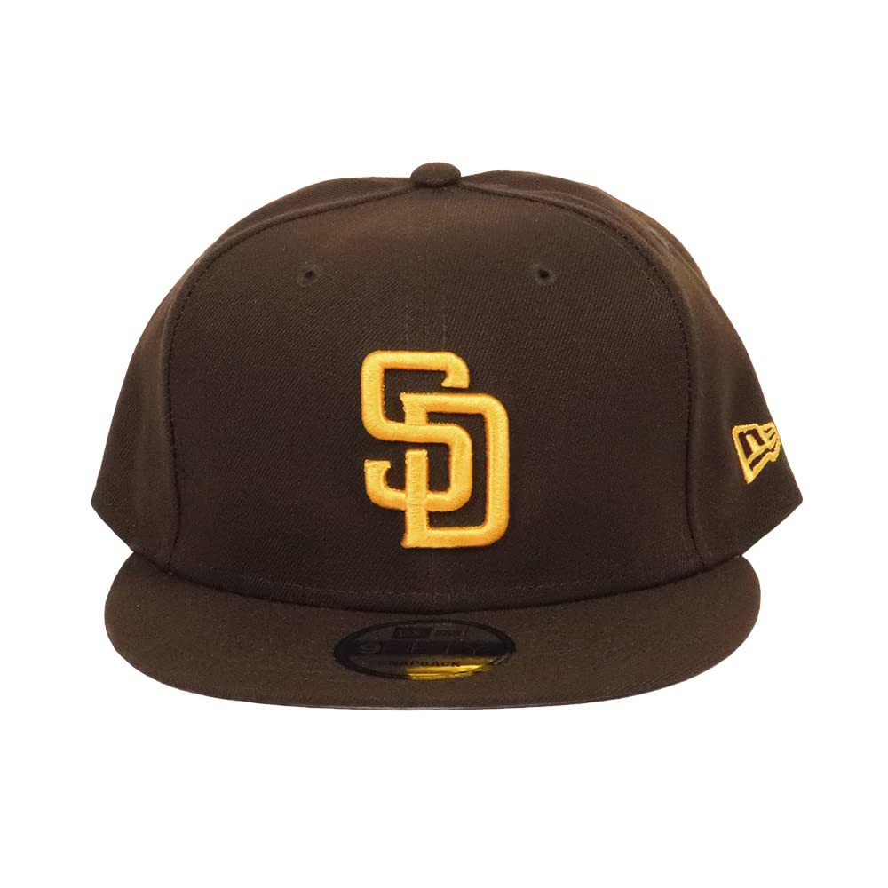 New Era Кепка 9FIFTY Мужская Бейсбольной Лиги MLB Сан-Диего Падрес Коричневая