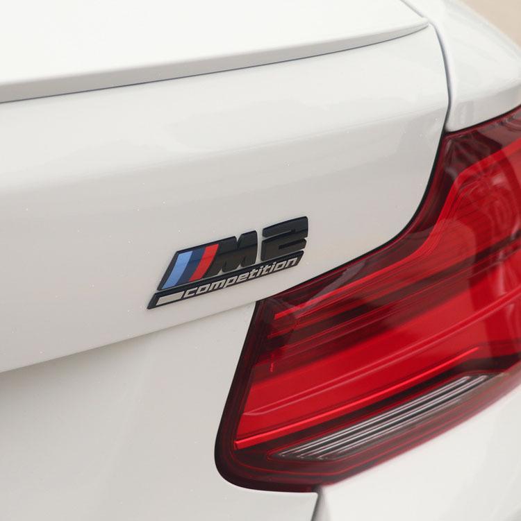 Черные цифровые наклейки с буквами для эмблемы BMW: Модификации боковых и задних багажников M1-M8