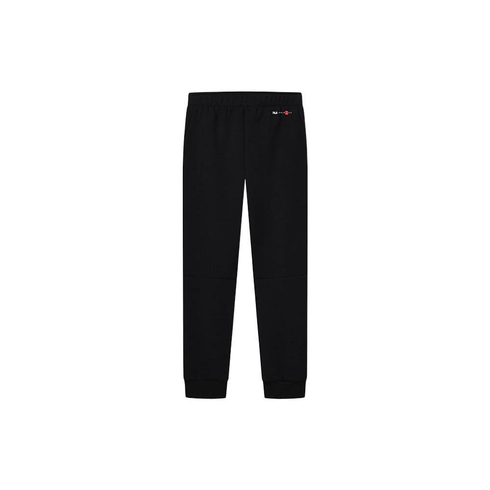 FILA Athletics Knitted Sweatpants Women's Pitch Black Moderate Cuffed Pants A61W211617F-BK