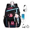 Sweet Strawberry Bear Children'S Backpack Lightweight Ridge Protection Large Capacity Primary And Secondary School Student Burden Reduction School Bag