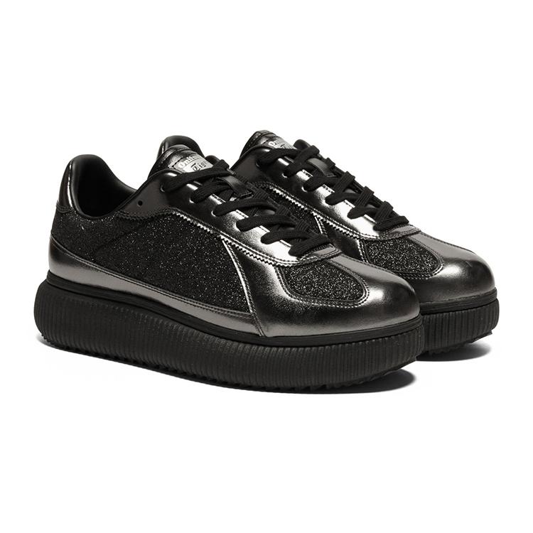 ONITSUKA TIGER Delecity Износостойкие Низкие Повседневные Кроссовки Унисекс Черно-Серые 1183C479-001