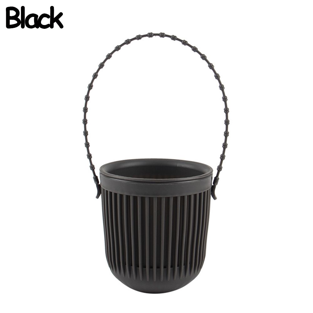 1 PC Colorful Planter Home Decor Hanging Flowerpot Double-layer Garden Pot Plants Holder