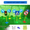 WEZHO Kids Traffic Safety Play Kit