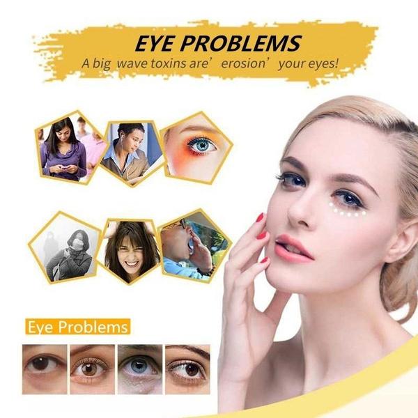 Новейший укрепляющий крем для глаз с горечавкой для удаления темных кругов, мешков под глазами, жировых гранул, укрепляющий крем против морщин, уменьшает появление морщин и тонких линий.