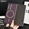 Нескользящая решетка для MagSafe Магнитный чехол для телефона для Samsung Z Fold 7 6 5 zfold 4 3 Беспроводная зарядка Защитная крышка