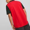 Puma X Ferrari Color Block Letter Print Повседневная рубашка поло с коротким рукавом Мужские рубашки поло Красные 538169-02