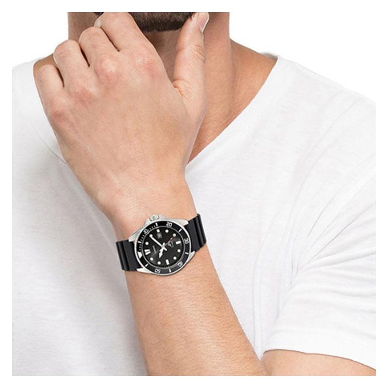 Casio Серия YOUTH-Рыба-меч Светящиеся Океанский Кварцевый Механизм Ремешок из Смолы Японские и Корейские Часы Мужские Часы Черный Циферблат MDV106-1A/MDV-106-1A