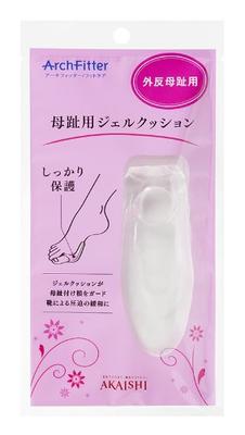 Гелевая подушечка AKAISHI для большого пальца ноги