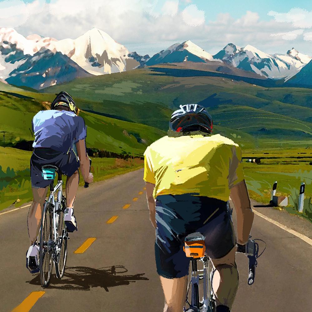 Велосипедная седельная сумка Rhinowalk, легкая и водонепроницаемая сумка для велосипедного сиденья под сиденьем, велосипедный инструмент