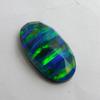 Lab-Created Doublet Multi Color Oval Cut 8.15 ct Ring Loose Gemstone for Jewelry Making and Crafts