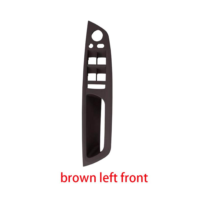 Бежевый, черный, серый подлокотник, левое переднее водительское сиденье с левым рулем, внутренняя дверная ручка, внутренняя панель, накладка для BMW E70 E71 X5