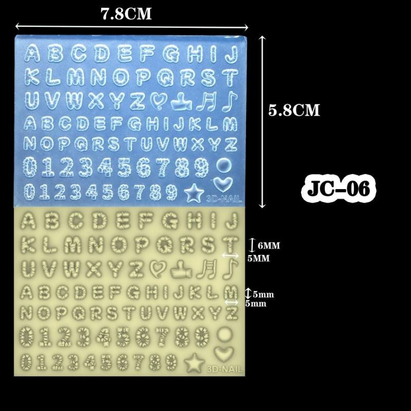 Креативный силиконовый молд для нейл-арта для легкого создания узоров и дизайнов. Мягкие материалы подходят для различных форм и длин ногтей.