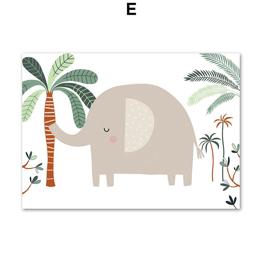 Плакаты с животными джунглей, принты, настенное искусство, лев, жираф, обезьяна, ленивец, зебра, холст, картина, эстетический декор комнаты, декоративные картины