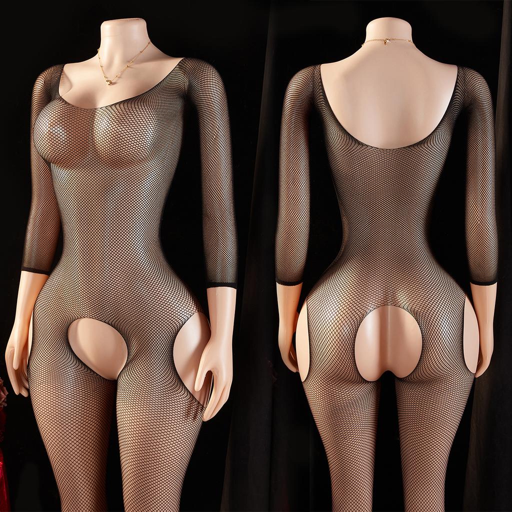 Экзотические Женские Халтер Сетчатые Бодистоки Чулки Прозрачные Колготки Сексуальные Без Ластовицы Эротические Костюмы Порно Прозрачные Боди