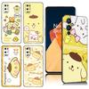 Милый черный силиконовый чехол Sanrio Pompompurin для OnePlus 9 10 11 12 ACE 2V Pro 9RT 10T 10R Nord CE 2 3 Lite N10 N20 N30 5G