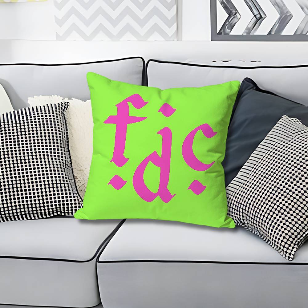 FFontaines DDC Romance Various Sizes Square Pillow Case For Car Home Bedchamber Decor Custom Valentine gift