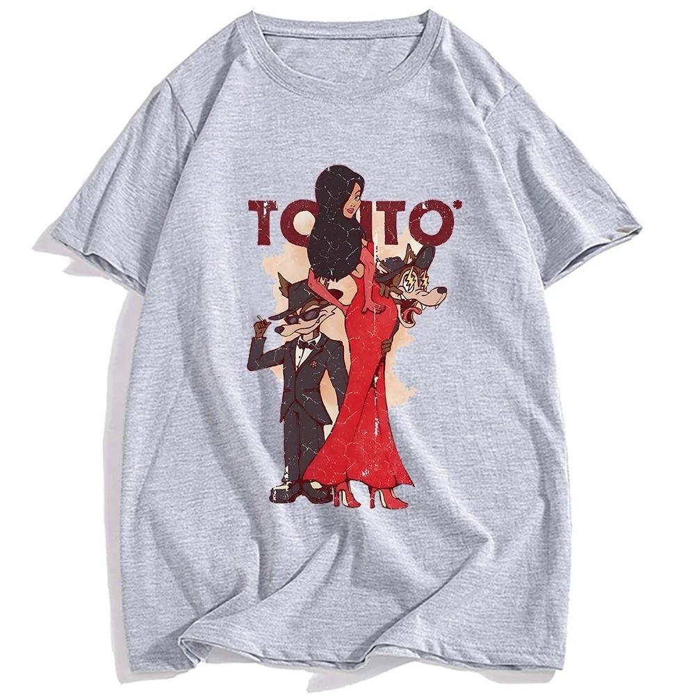 2026 Унисекс Уличная одежда Свободная Графическая Мерч J Balvin TONTO GRAPHIC T-SHIRT Ryan Castro Футболка Летняя Хлопковая Футболка с коротким рукавом