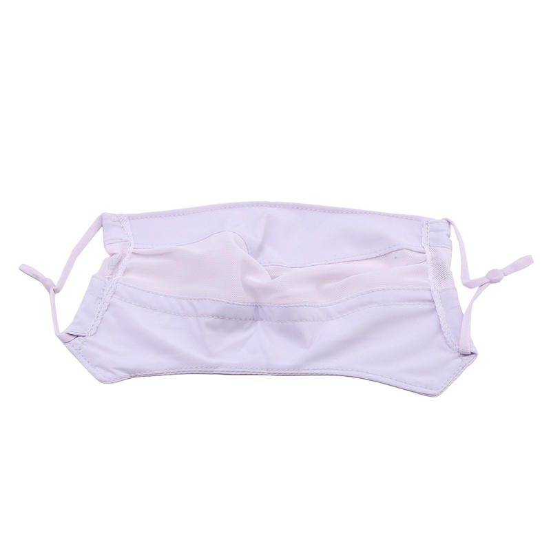 Открытая солнцезащитная маска для женщин и девочек, ледяной шелк, для лица, для бега, спортивная, дышащая, сетчатая, для лица