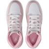 Air Jordan 1 Mid GS Жемчужно-розовый Белый Детские Кроссовки Средне-Мягко-Розовый DQ8423-600