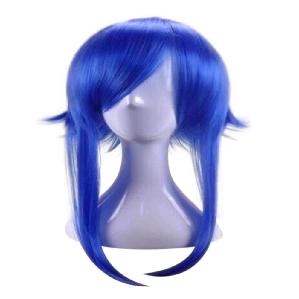HAIRJOY Women VOCALOID GUMI Cosplay Wig Green Heat Resistant Synthetic Hair Medium Length Straight Costume Wigs