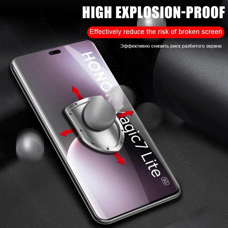 6-в-1 HD Камера Стекло Для Honor Magic7 Lite X9c Magic7Lite Magic 7Lite 7 Light Honer X 9c 5G Чехол Защитное Стекло Гидрогелевая Пленка
