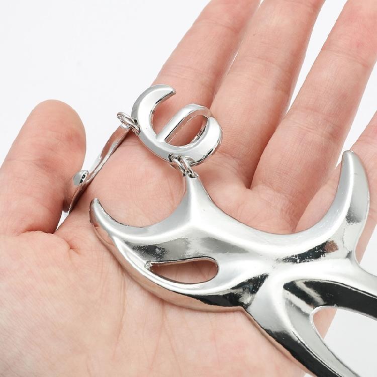 Металлическая Роскошная Маска Для Женщин Мужчин Серебристого Цвета Вечеринка Цепочка На Лицо Готическая Бижутерия
