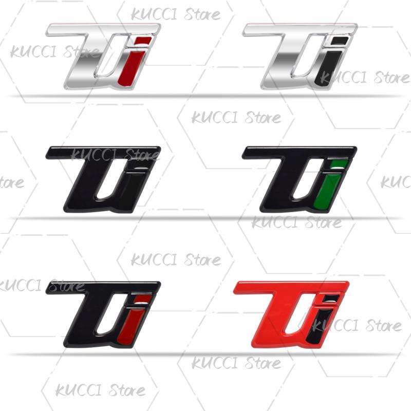 QGDM1 3D Car Sticker VELOCE TI Logo Metal Emblem Badge Decals For Alfa Romeo 159 155 Giulietta Giulia Junior Tonale Stelvio Mito 955