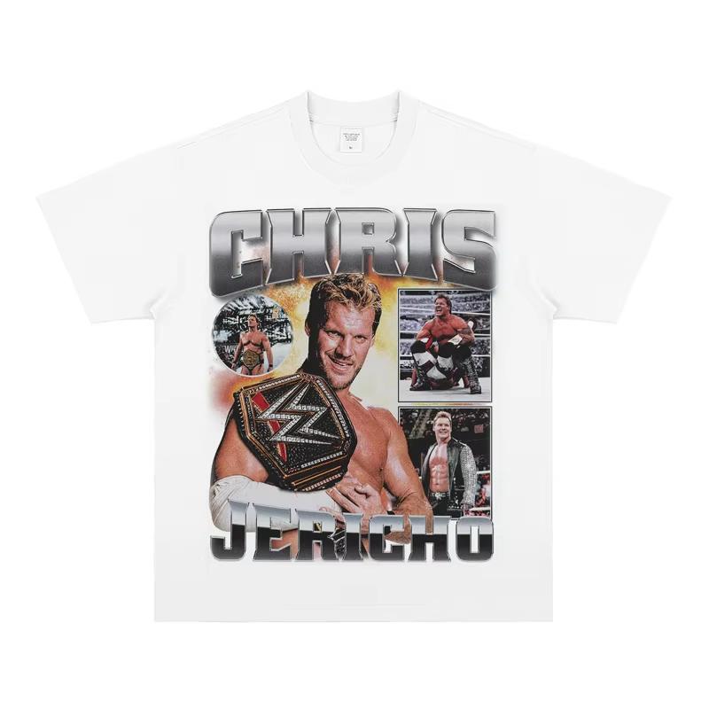 2025 Men's and Women's Summer Wrestling Edge Short Sleeve, John Cena T-Shirt, Chris Jericho Half Sleeve, Randy Orton
