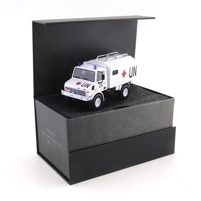 MASSDI 1/64 Unimok U1300L Внедорожный Грузовик-Дом на Колесах Специальный Спасательный Грузовик Машина Сплав Автомобиль Металлическая Литая Модель Игрушки для Детей Мальчиков