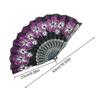 1PC Folding Fan Fashion Photo Prop Portable Sakura Pattern Party Favor Antique Style Hand Held Dance Fan