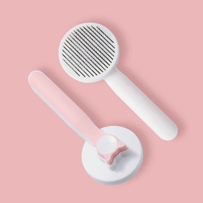 Уход за питомцами Кошка и Собака Расческа: Автоматическая щетка для удаления волос и укладки