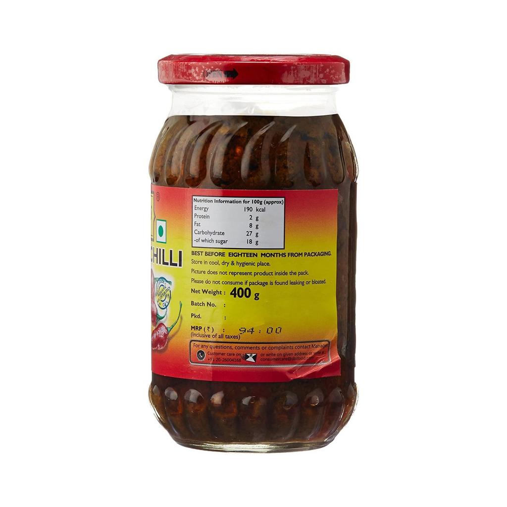 Пикуль с красным Чили (400 г), Stuffed Red Chili Pickle, Mother's Recipe