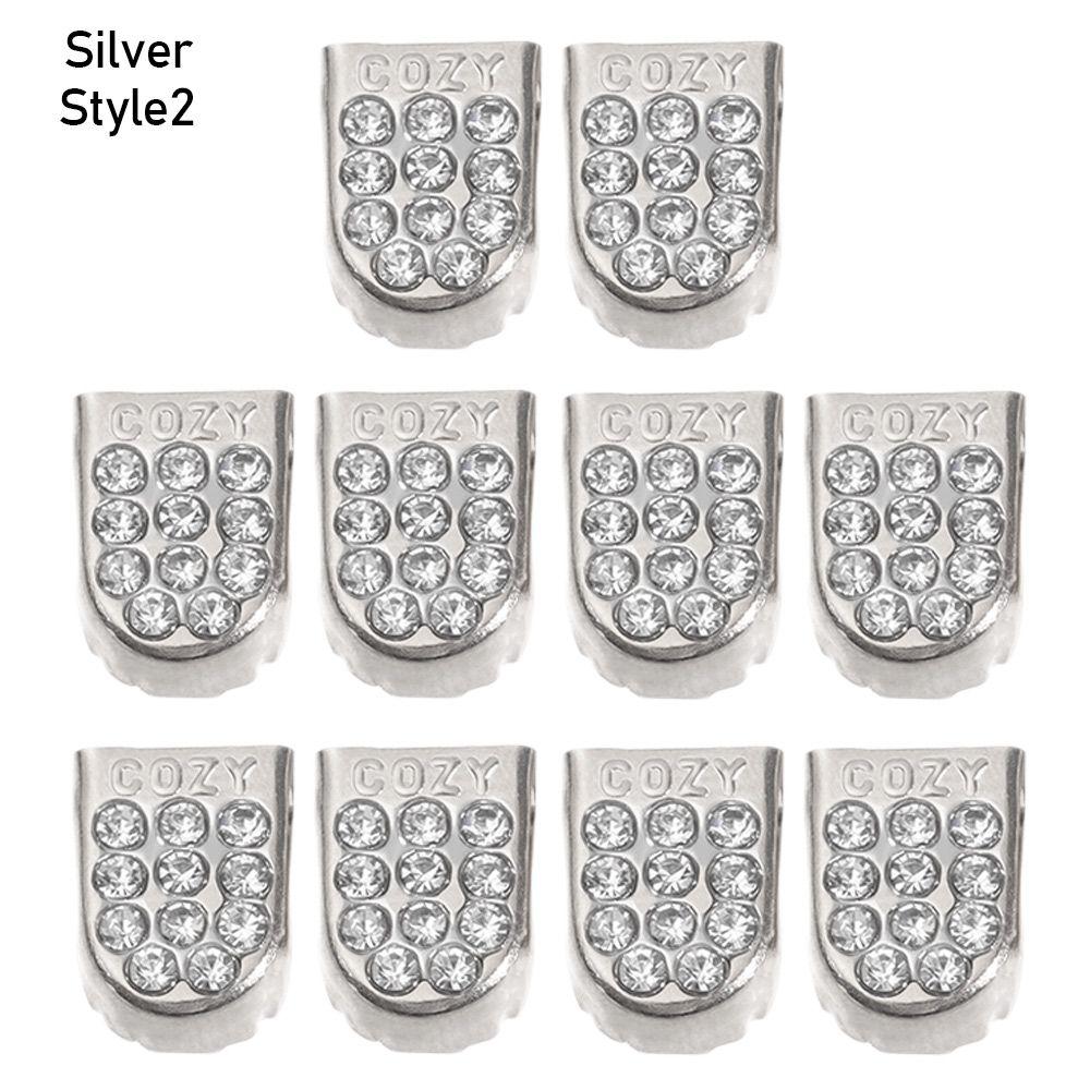 Shoe Decorations Lazy Shoelace Buckle Metal Lace Lock Shoelaces Accessories Shoelaces Tips Head