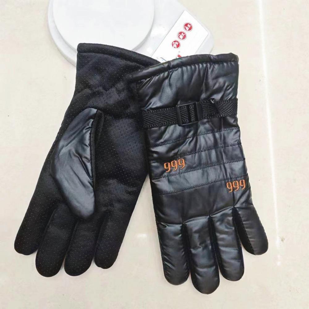 Мужские термоперчатки для улицы, лыжные, мотоциклетные, для езды на электромобиле, велосипедные, флисовые, более толстые