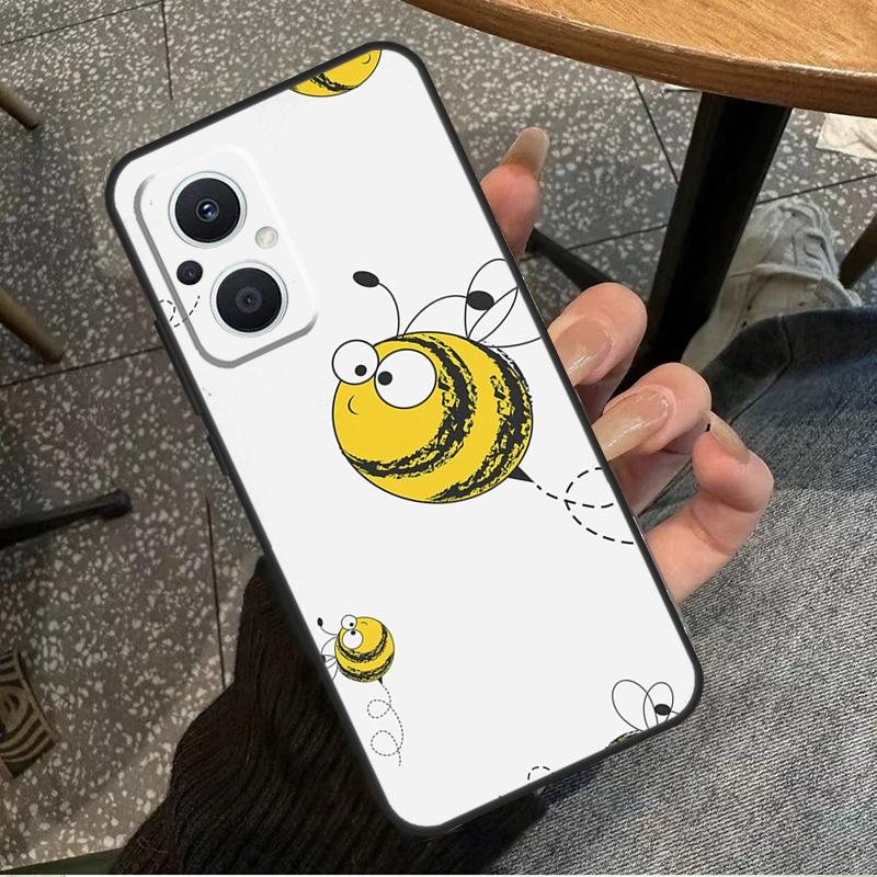Чехол "Пчелиный мед" для OPPO Reno 10 Pro 4 5 6 7 8 Lite 8T 4Z 5Z OPPO Find X5 Lite X2 X3 Neo X6 Pro