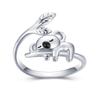 Trendy Style Animal Ring Simple Design Open Ring Fashionable Animal Open Ring  Daily Wear