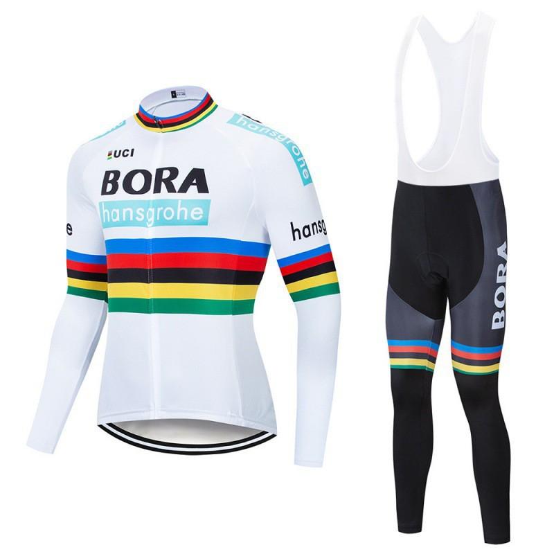 Mens Cycling Jersey Shorts Set Breathable Quick-Dry Elastic Pro Team Style Riding Gear