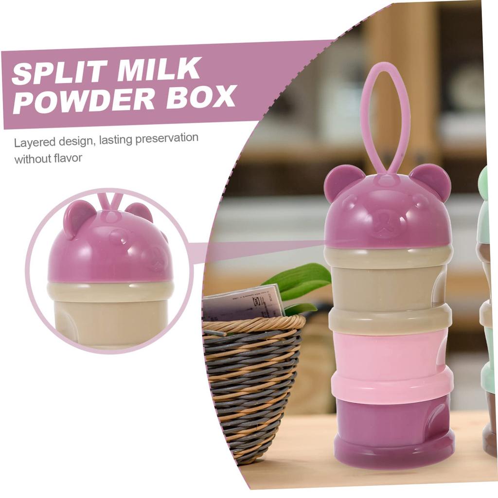 Портативный дозатор сухого молока, набор из 2 трехслойных съемных чехлов для хранения дозатора