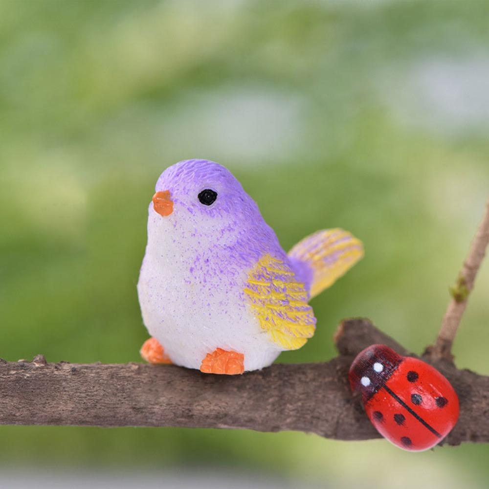 Little Birds DIY Glass Ornaments Fairy Garden Decor Micro Landscape Home Decor Miniature Figurines