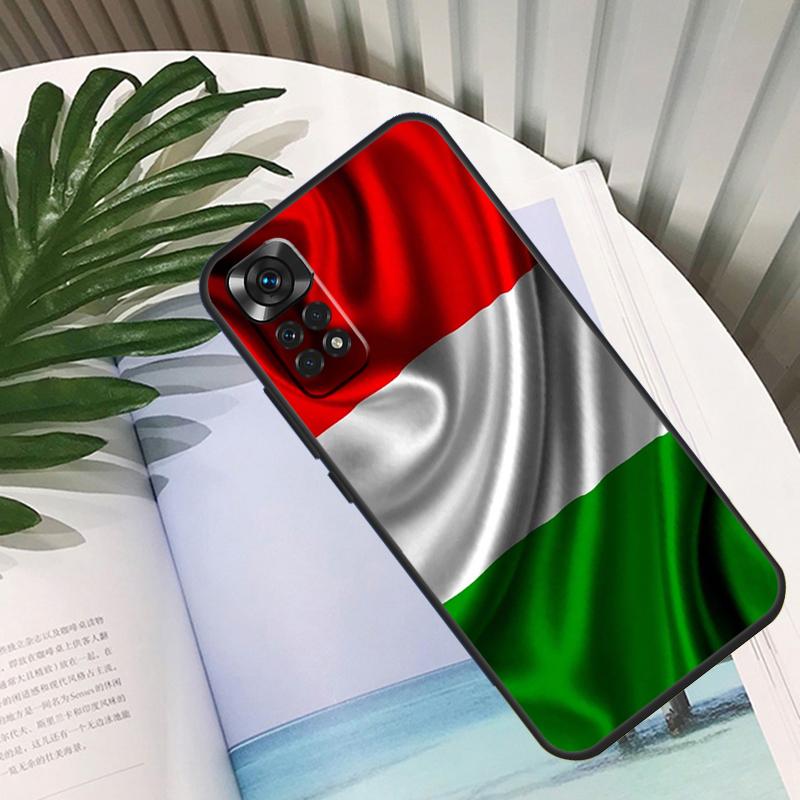 Italy Flag Funda For Xiaomi Redmi Note 13 10 11 12 14 15 Pro Plus Case For Redmi 15C 12C 13C 14C 10C 15