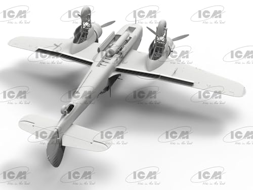 ICM 1/48 British Bristol Beaufort Mk.I Bomb Equipped Plastic Model Kit 48314 (Airplane)