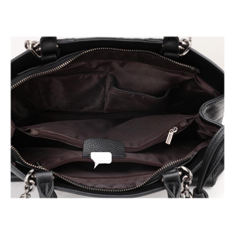 Сумки для женщин с большой вместимостью из натуральной кожи, новый стиль, темперамент, улучшенная вручную сумка, модный женский портфель