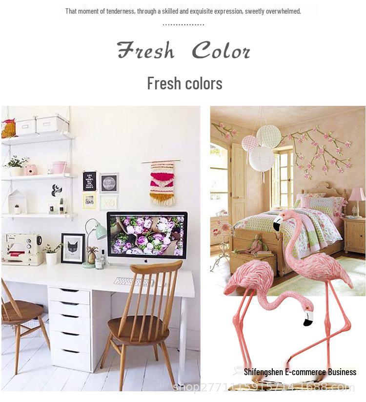 Creative Flamingo Ornament for Home, Living Room, or Bedroom Decor