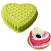 Silicone Mold Large Size Love Heart DIY Mousse Chiffon Cake Mold Baking Decorating Tools Accessories