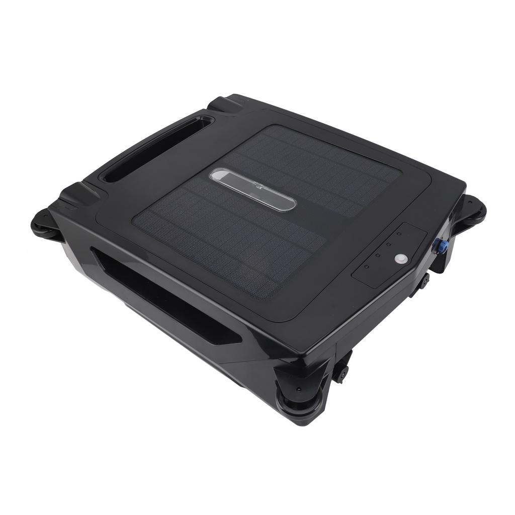 Automatic Robotic Pool Cleaner 80square Meters 400um Brushless Motor Solar Robotic Pool Skimmer with Auto