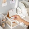 2-layer Shelf Desktop Storage Shelf Stationery Finishing Cosmetics